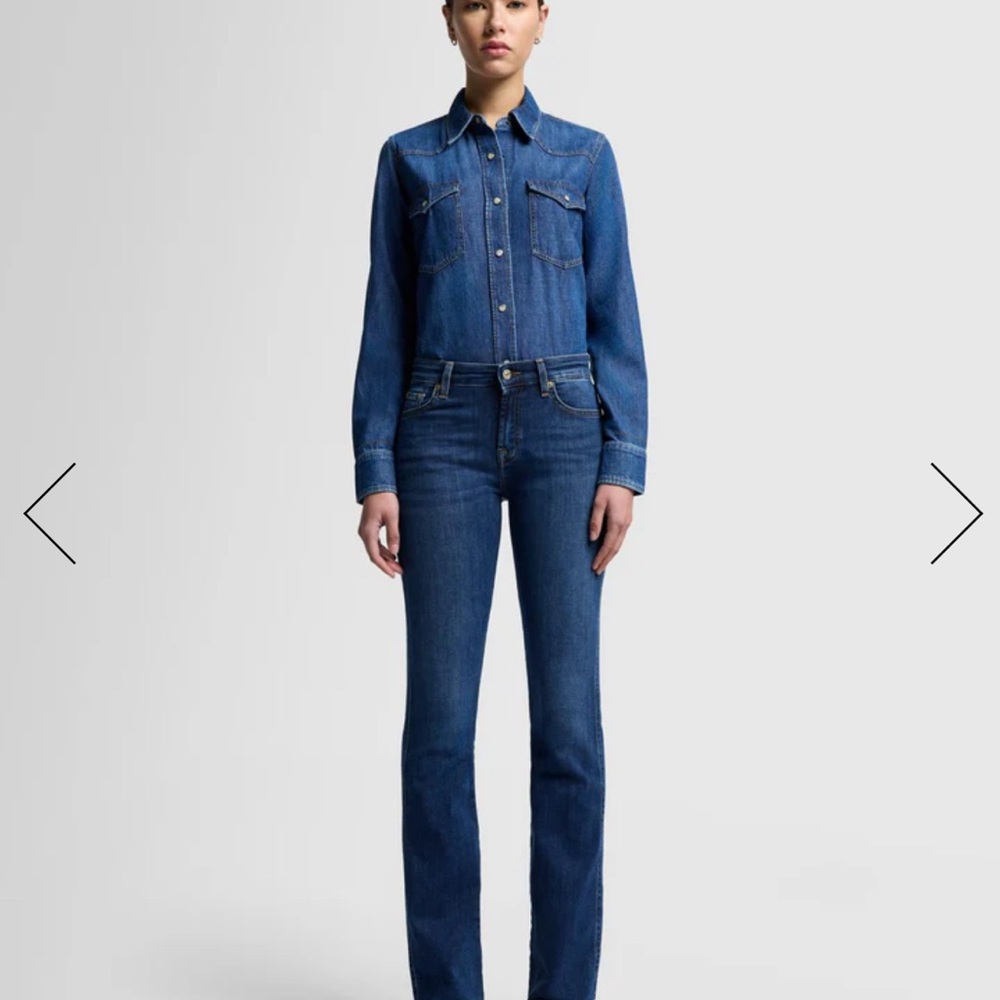 7 for all mankind - Kimmie Bootcut, 28, NWT